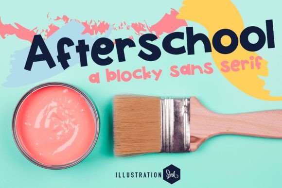 Afterschool: A Handwritten Font for Joyful Design