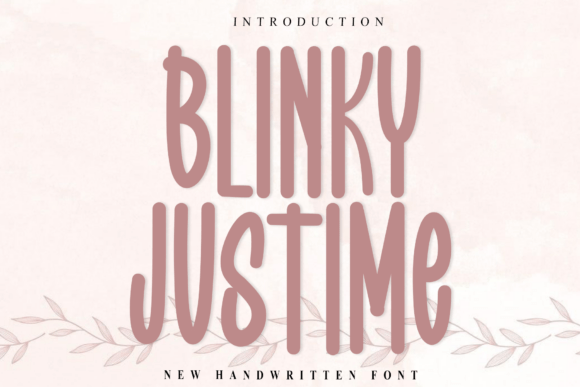 Blinky Justime: Elevate Your Design with Elegant Script