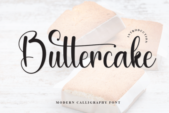 Buttercake: The Handwritten Typeface for Joyful Design