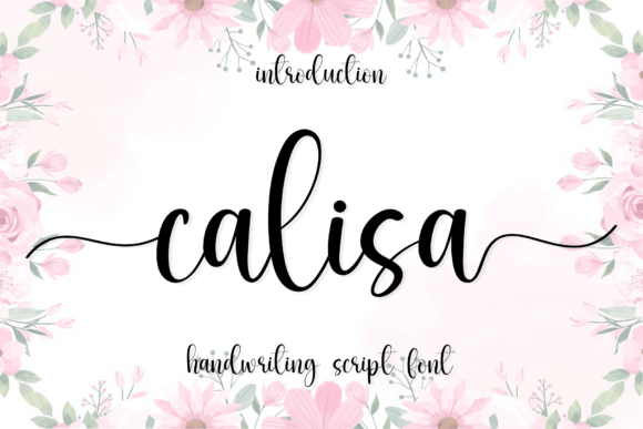 Calisa: Elevating Designs with Elegant Script Typography