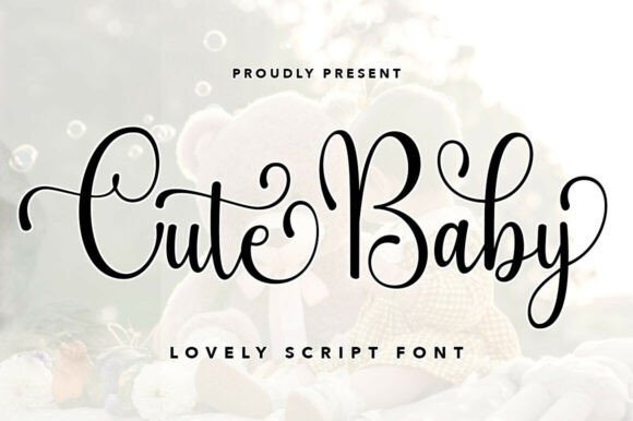 Cute Baby Script: Elevate Your Design with Elegant Typography