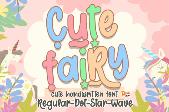 Cute Fairy Font: A Handwritten Touch for Authentic Design