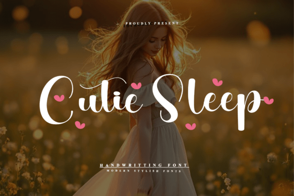 Cutie Sleep: The Handwritten Font for Modern Branding