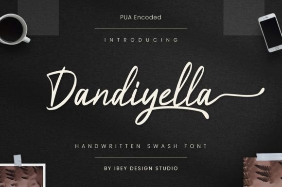 Dandiyella: A Playful Font for Creative Designs