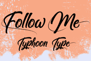 Follow Me: A Cursive Font for Modern Design