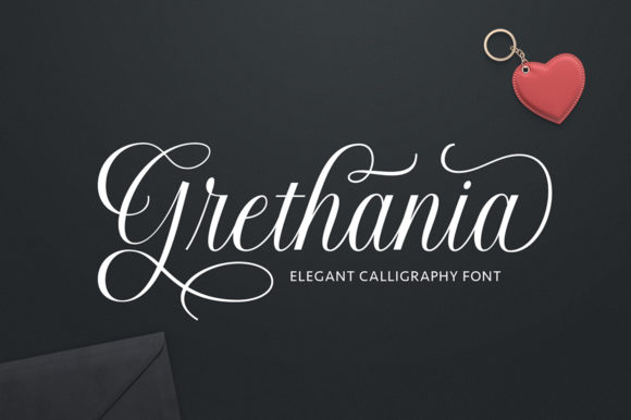 Grethania: Elevating Design with Elegant Handwritten Typography