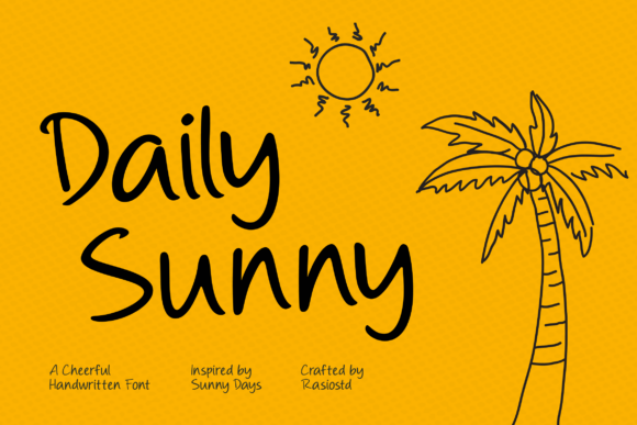 Infuse Your Projects with Warmth: The Daily Sunny Font