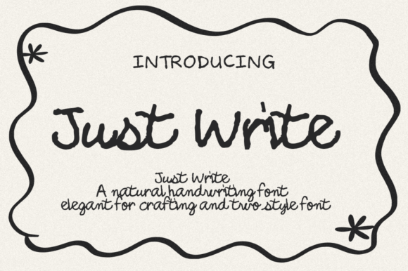 Just Write: Authentic Handwriting for Modern Design