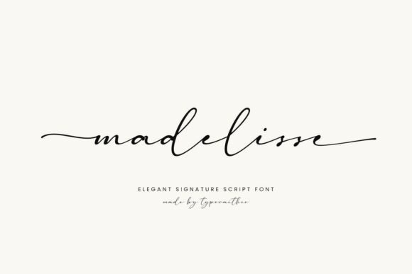 Madelisse: The Signature Script Font for Modern Elegance
