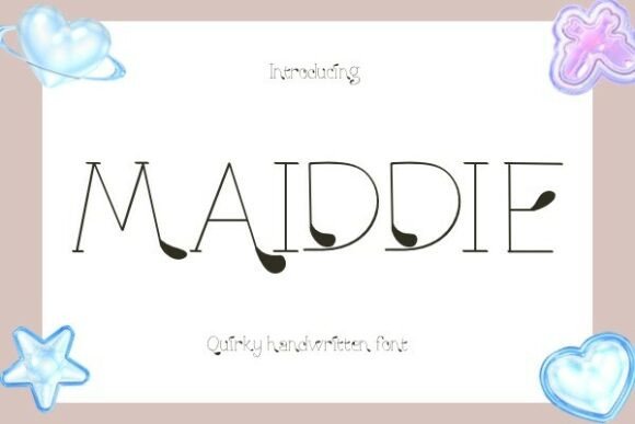 Maiddie: Elevate Your Design with a Unique Handwritten Font