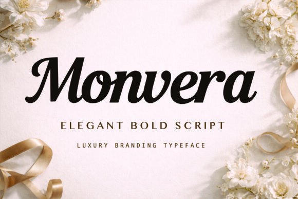 Monvera: Elevating Design with Elegant Bold Script