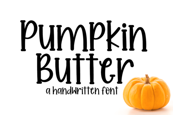 The Whimsical Charm of Pumpkin Butter Typography