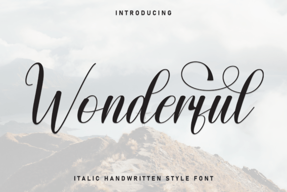 Wonderful: A Charming Font for Creative Projects